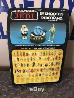 Vintage Kenner 1983 Star Wars Retour De La Bande Sy Rebo De Jedi Rotj Mib