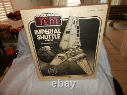 Vintage Kenner 1984 Star Wars Imperial Shuttle Véhicule Avec Boîte D'origine