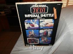 Vintage Kenner 1984 Star Wars Imperial Shuttle Véhicule Avec Boîte D'origine