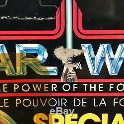 Vintage Kenner Canada Star Wars Moc Afa60y Potf Yak Visage Graal