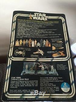 Vintage Kenner Star Wars 1978 Darth Vader 12 Back-a Boîtier En Acrylique Non Poinçonné