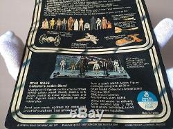 Vintage Kenner Star Wars 1978 Darth Vader 12 Back-a Boîtier En Acrylique Non Poinçonné