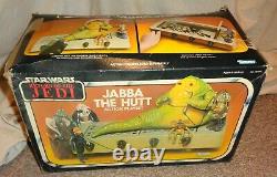 Vintage Kenner Star Wars 1983 Jabba The Hutt Action Playset 100% In Box Look