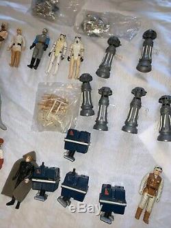 Vintage Kenner Star Wars 90 Chiffres Beaucoup D'armes Accessoires 77-85 Vader / Luke