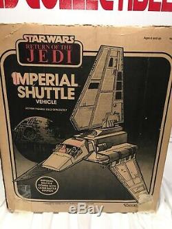 Vintage Kenner Star Wars Boîte De Retour De La Navette Impériale Jedi 1984