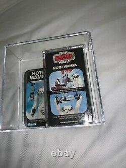 Vintage Kenner Star Wars Esb Hoth Wampa Afa 80 Nm+! Rare + Superbe Misb