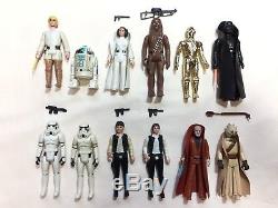 Vintage Kenner Star Wars / Figurines / Énorme Lot De 112, Créatures Complètes