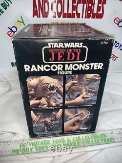 Vintage Kenner Star Wars Nib Rotj Rancor Monster 1983 Seled Condition