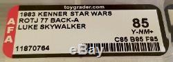 Vintage Kenner Star Wars Rotj Luke Skywalker 77-back Afa 85 (85-85-85)