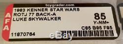 Vintage Kenner Star Wars Rotj Luke Skywalker 77-retour Afa 85 (85-85-85)