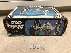 Vintage Kenner Star Wars Tie Fighter Véhicule Vide Boxed Seulement 100% Original