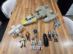 Vintage Kenner - Star Wars - Vaisseau de combat Y-Wing 1983 incomplet