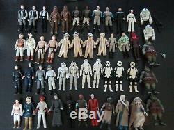 Vintage Kenner Star-wars 48 Figurines, Y Compris Darth-vader Vintage Job Lot