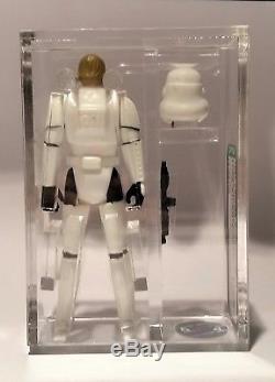 Vintage Loose Star Wars Potf Luke Skywalker Stormtrooper Afa U85! Juste Classé