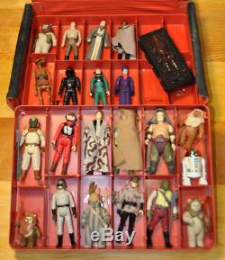 Vintage Original Star Wars Lot 98 Figures Et Armes Super Propre Et Complet
