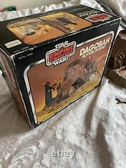 Vintage Palitoy Star Wars Complete Esb Dagobah Action Playset 1980 Boxed