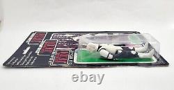 Vintage Palitoy Star Wars Le Retour du Jedi 1983 Biker Scout TriLogo MOC avec étui