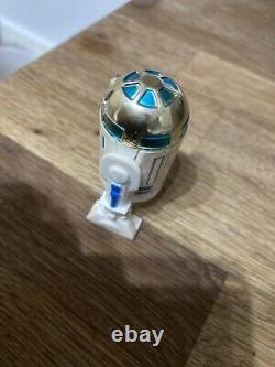 Vintage R2D2 Premiers 12 Dôme solide Chromé doré