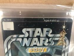 Vintage Star Wars 12 Retour-a Afa 80 Chewbacca Vert Bowithsku Unpunched