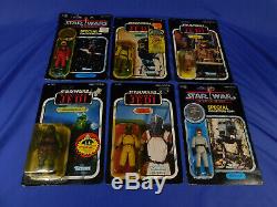 Vintage Star Wars 19 Etanche Chiffres Sur Carton Lot Kenner Moc 80