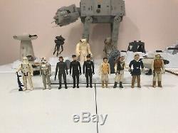 Vintage Star Wars 1979-1981 Strikes Empire Retour Lot De 17 At At Hoth Base De Probot