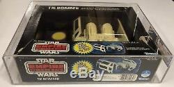 Vintage Star Wars 1980 Kenner Esb Tie Bomber Moulé Sous Pression Afa 60! Objet Rare Premium