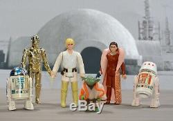 Vintage Star Wars 1st 21, Potf, Rotj Minty 24 Figurines, Mélange De 100% Des Armes Kenner