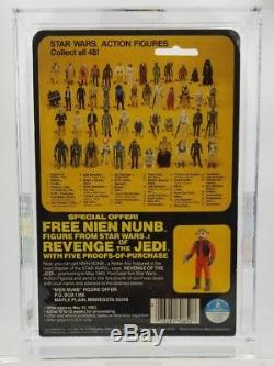 Vintage Star Wars 48 Retour Boba Fett Superbe Revenge De La Carte De Preuve Jedi 80