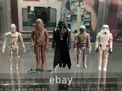 Vintage Star Wars 5x Premières 21 Figures Excellent État Boba Fett Vader C3p0