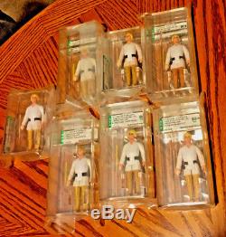Vintage Star Wars Afa Graded Set De 91 Figurines D'action 80-85-90