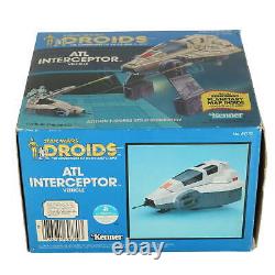 Vintage Star Wars Atl Droids De Véhicule D'intercepteur Mib (non Utilisé)