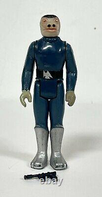 Vintage Star Wars Blue Snaggletooth Complet Original 1978 Fantastique! Kenner
