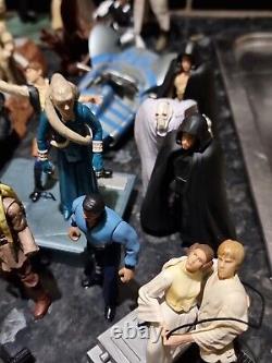 Vintage Star Wars Collectibles Figures Plus Beaucoup Plus Big Job Lot, Voir 12 Photos
