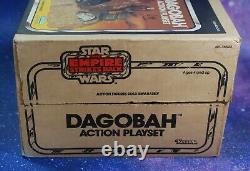 Vintage Star Wars Complète Et Box Seled Dagobah Playset Kenner Yoda Marais 1981
