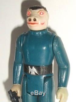 Vintage Star Wars Complète Rare Bleu Snaggletooth Action Figure 1978