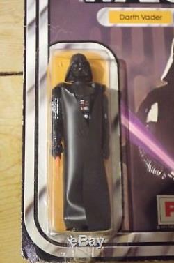 Vintage Star Wars Darth Vader Palitoy Cardé Premier 12