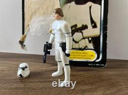 Vintage Star Wars Dernière 17 Luke Stormtrooper Avec Casque Original Et Blaster Bleu