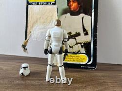 Vintage Star Wars Dernière 17 Luke Stormtrooper Avec Casque Original Et Blaster Bleu