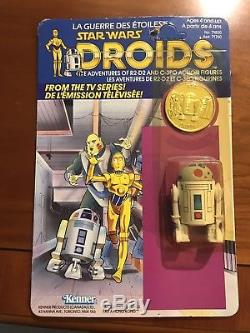 Vintage Star Wars Droids R2d2 Pop Up Saber Moc Kenner Canadien 1985