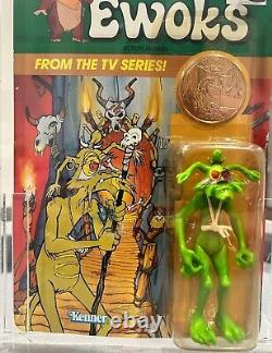 Vintage Star Wars Dulok Shaman Ewoks Série MOC Kenner 1985