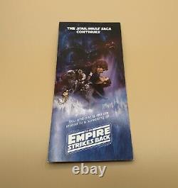 Vintage Star Wars Empire Frappe Retour Premiere Ticket- Mint
