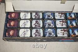 Vintage Star Wars Empire Strikes Back Micro Tins 1980 Avec 72 Tins Display en Magasin