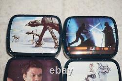 Vintage Star Wars Empire Strikes Back Micro Tins 1980 Avec 72 Tins Display en Magasin