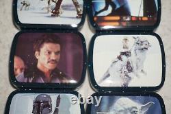 Vintage Star Wars Empire Strikes Back Micro Tins 1980 Avec 72 Tins Display en Magasin