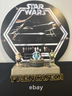 Vintage Star Wars Ensemble Sy Snootles et le Max Repo Band sur la scène de Jabba