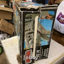 Vintage Star Wars Esb At-at Walker Avec Boîte, Inserts, Complet Avec Instructions