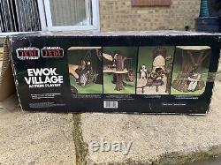 Vintage Star Wars Ewok Village Complet Avec Boîte