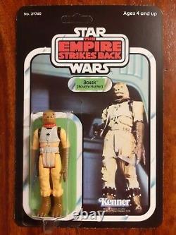 Vintage Star Wars Figure Bounty Hunter Recard Set Kenner 1980 Boba Fett, Esb