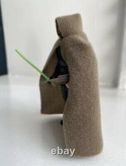 Vintage Star Wars Figure Luke Skywalker Jedi Knight Green Sabre Tout L'original