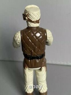 Vintage Star Wars Figure Pbp Dark Brown Hoth Rebel Soldat (2)